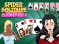 Игра Spider Solitaire Manga Girls