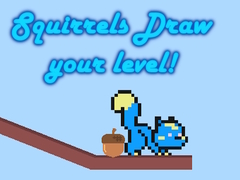 Игра Squirrels Draw your level!