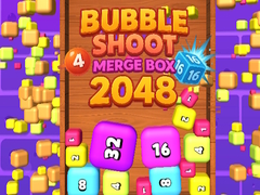 Игра Bubble Shoot Merge Box 2048