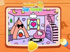 Игра Color By Code: Hello Kitty Room Decor