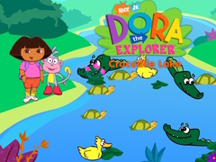Игра Dora The explorer  Crocodile Lake