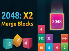 Игра 2048:X2 Merge Blocks