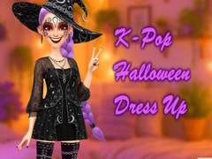 Игра K-Pop Halloween Dress Up