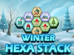 Игра Winter Hexa Stack