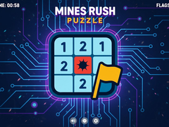 Игра Mines Rush Puzzle