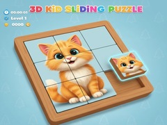 Игра 3D Kid Sliding Puzzle