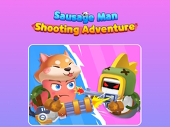 Игра Sausage Man Shooting Adventure