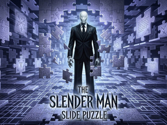 Игра The Slender Man Slide puzzle