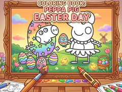 Игра Coloring Book: Peppa Pig Easter Day