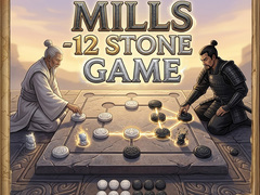 Игра Mills - 12 Stone Game 