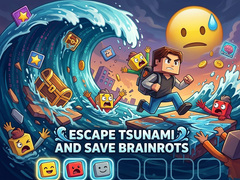 Игра Escape Tsunami and Save Brainrots