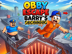 Игра Obby - Escape Barry's Jail Parkour