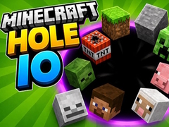Игра Minecraft Hole IO