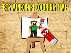 Игра BTS Minecraft Coloring Time
