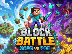 Игра Block Battle - Noob vs Pro