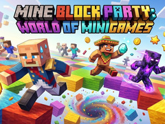 Игра Mine Block Party World of Minigames