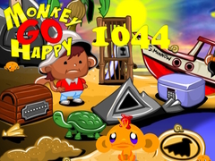 Игра Monkey Go Happy Stage 1044