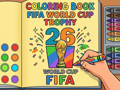 Игра Coloring Book: FIFA World Cup Trophy