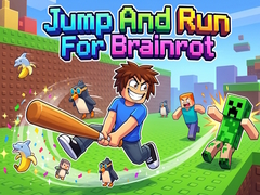 Игра Jump And Run For Brainrot