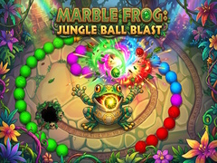 Игра Marble Frog: Jungle Ball Blast