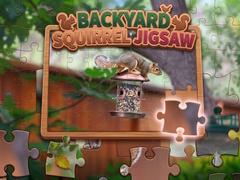 Игра Backyard Squirrel Jigsaw