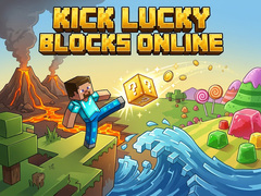 Игра Kick Lucky Blocks Online