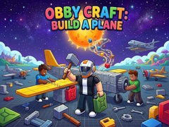 Игра Obby Craft: Build a Plane