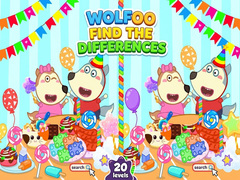 Игра Wolfoo Spot The Difference