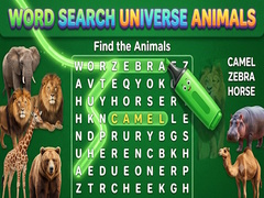 Игра Word Search Universe Animals