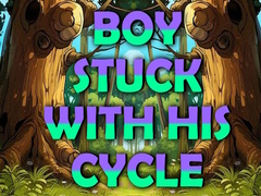 Игра Boy Stuck with His Cycle