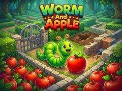 Игра Worm and Apple