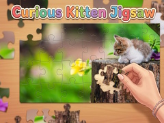 Игра Curious Kitten Jigsaw