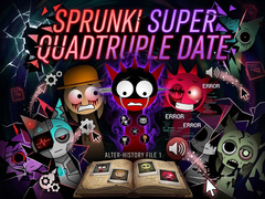 Игра Sprunki Super Quadtruple Date