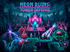 Игра Neon Ruins: Tower Defense
