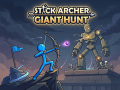 Игра Stick Archer Giant Hunt