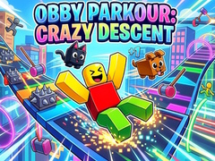 Игра Obby Parkour: Crazy Descent