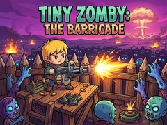 Игра Tiny Zomby: The Barricade