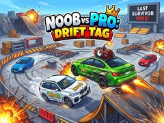 Игра Noob vs Pro: Drift Tag