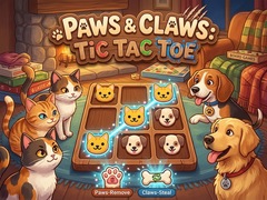 Игра Paws & Claws Tic Tac Toe