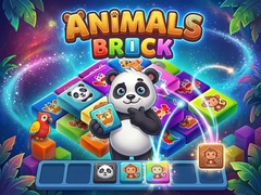 Игра Animals Brick