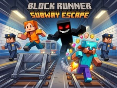 Игра Block Runner: Subway Escape