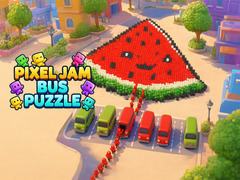Игра Pixel Jam Bus Puzzle: Color Sort