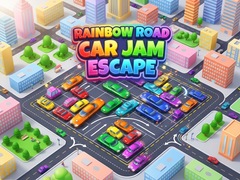 Игра Rainbow Road Car Jam Escape